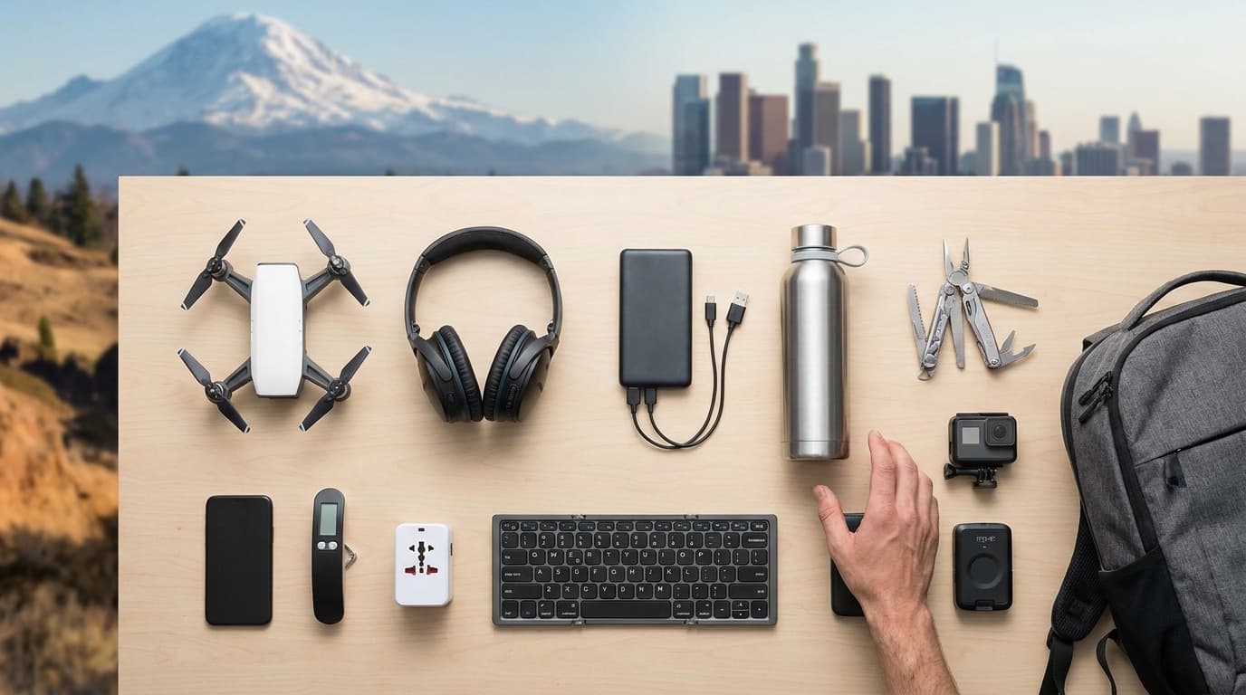 10 Essential Travel Gadgets for Your 2026 US Adventures
